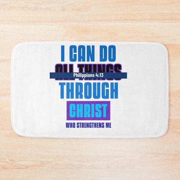 Item preview, I can do all things through Christ who strengthens me designed and sold by Crystalsgraphix.
