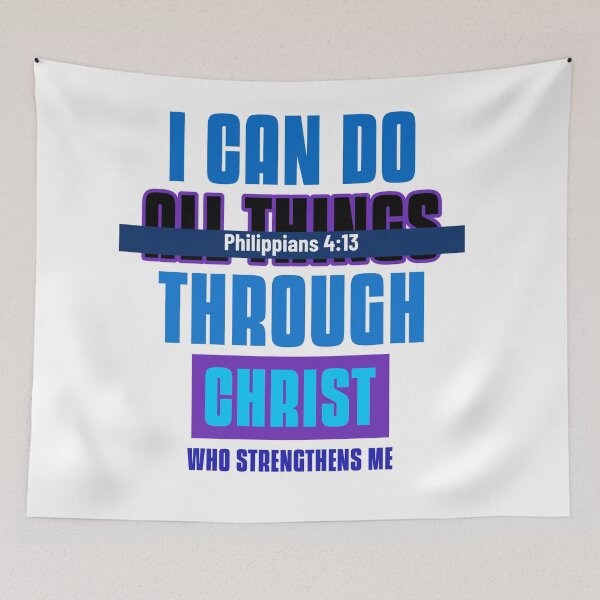Item preview, I can do all things through Christ who strengthens me designed and sold by Crystalsgraphix.