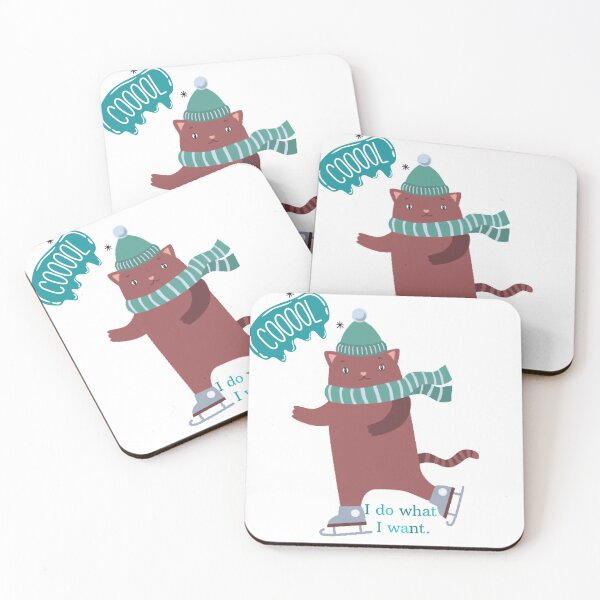 Item preview, Cat skating designed and sold by MatanaShop.