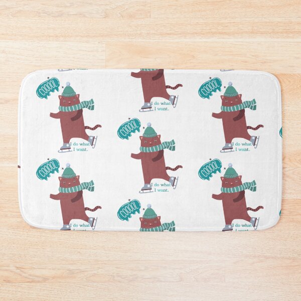Item preview, Cat skating designed and sold by MatanaShop.