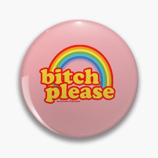 Item preview, Bitch Please pseudo 70s 70s rainbow designed and sold by PCollection.