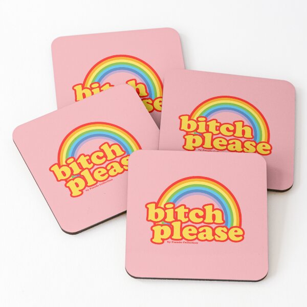 Item preview, Bitch Please pseudo 70s 70s rainbow designed and sold by PCollection.
