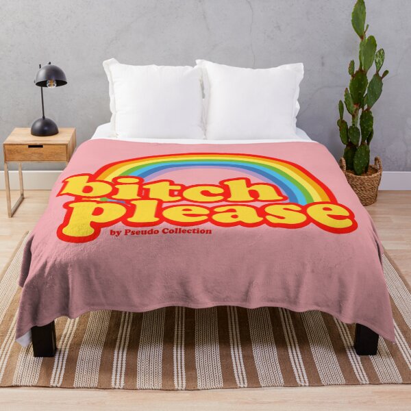 Item preview, Bitch Please pseudo 70s 70s rainbow designed and sold by PCollection.