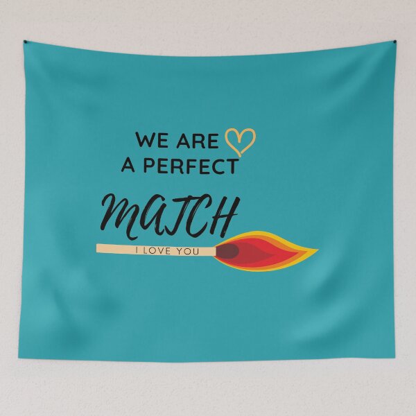 Item preview, WE ARE A PERFECT MATCH designed and sold by Zebra-fashion.