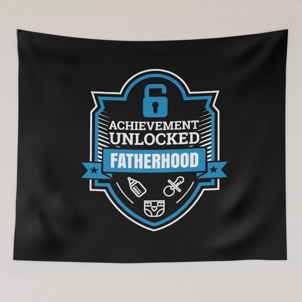 Item preview, Achievement Unlocked Fatherhood Gifts for Dad designed and sold by Hananiah Merch.