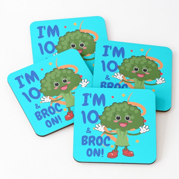 Item preview, I am 10 And Broc On - Ten Years Old Birthday designed and sold by Peishan02.