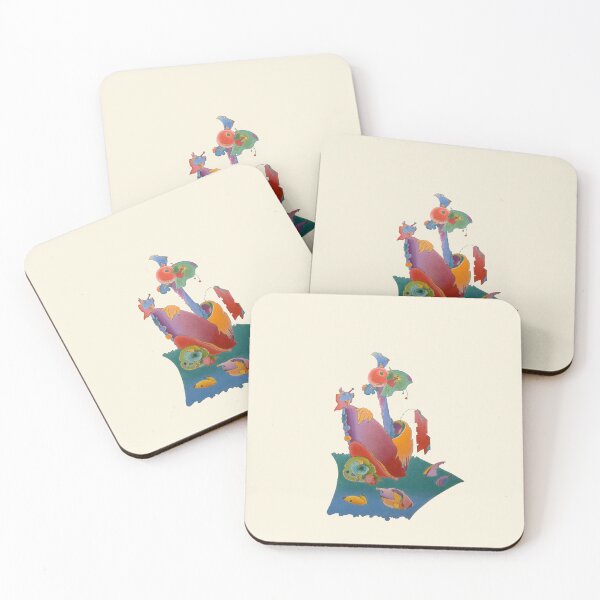 Item preview, Swimming in sea  with light background designed and sold by AnnetteArt.