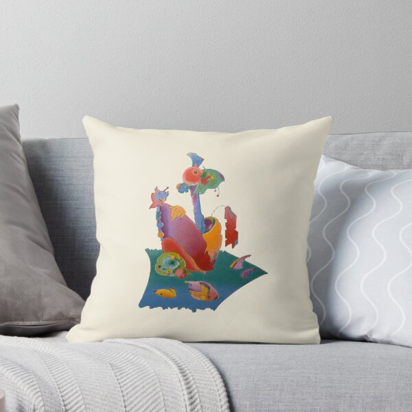 Item preview, Swimming in sea  with light background designed and sold by AnnetteArt.