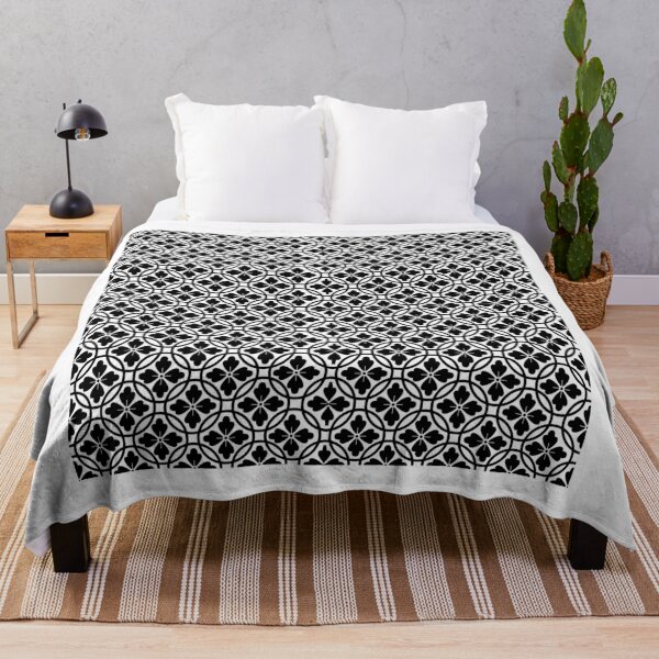 Item preview, Black Floral Pattern designed and sold by julset.