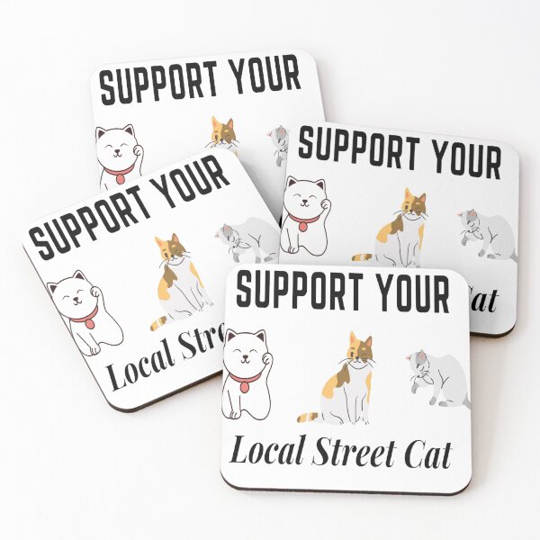 Item preview, Support Your Local Street Cats designed and sold by EternalDragonKO.