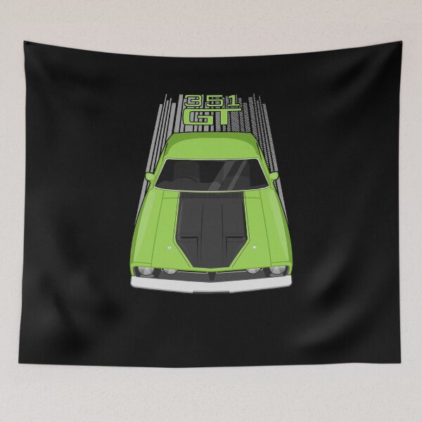 Item preview, Ford Falcon XB GT 351 - Lime Green designed and sold by V8social.