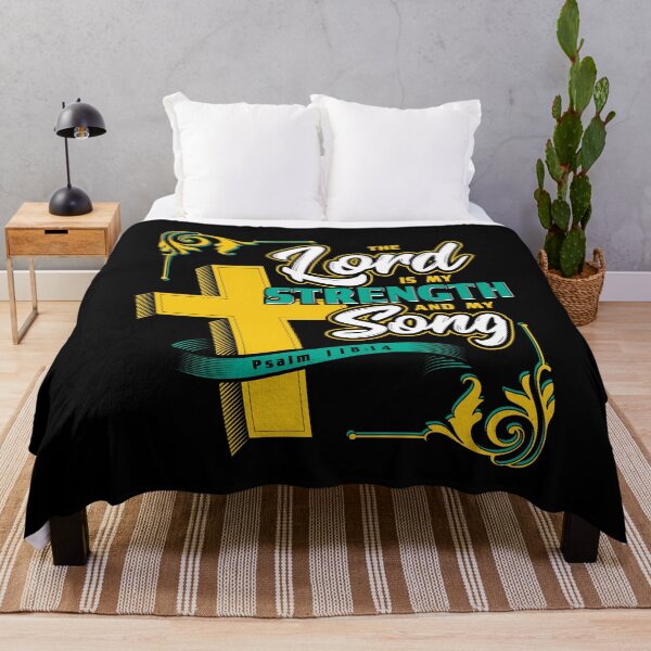 Item preview, The Lord is my Strength Grace Bible Verse Christian designed and sold by Hananiah Merch.