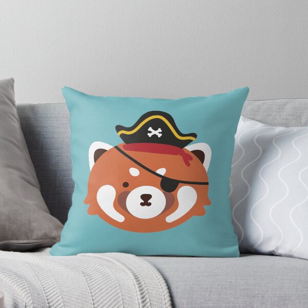 Item preview, Argh! A Red Panda in a Pirate Hat designed and sold by Amy Humphries.