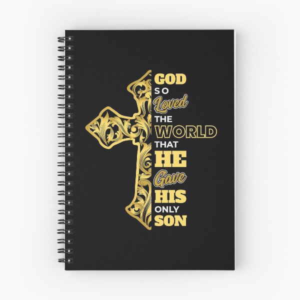 Item preview, John 3:16 God so Loved the World Bible Verse Christian designed and sold by Hananiah Merch.