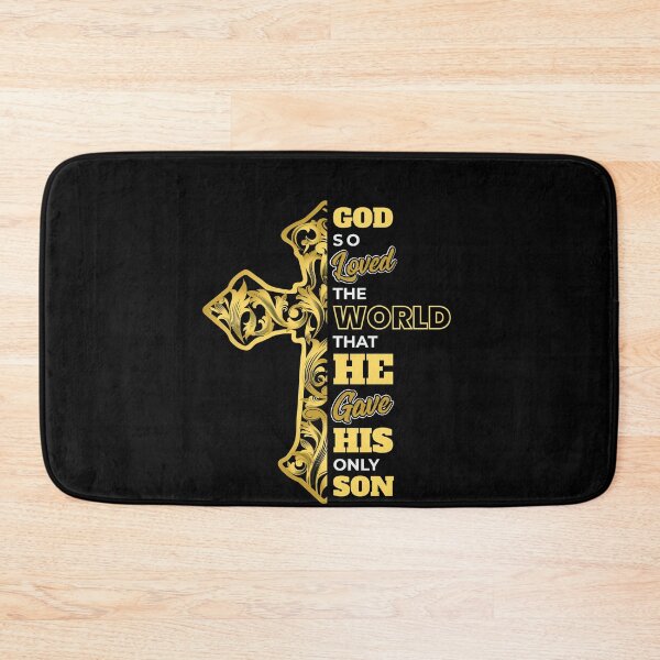 Item preview, John 3:16 God so Loved the World Bible Verse Christian designed and sold by Hananiah Merch.