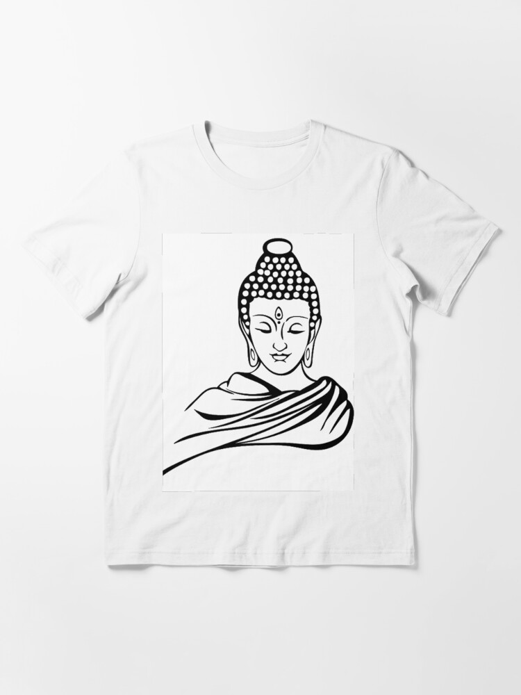 gautam buddha printed t shirt