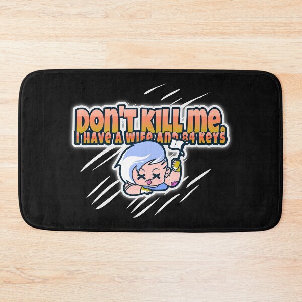Item preview, Gamer Don't kill me. I have a wife and 84 keys Playing Computer Games Funny Gift for Boys Men Girls Ladies Women Youth designed and sold by TheAplus.