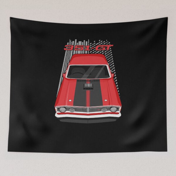 Item preview, Ford Falcon XY GTHO Phase 3 - Red designed and sold by V8social.