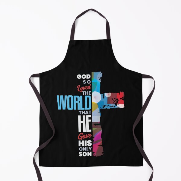 Item preview, Bible Verse John 3:16 God so Loved the World Christian designed and sold by Hananiah Merch.