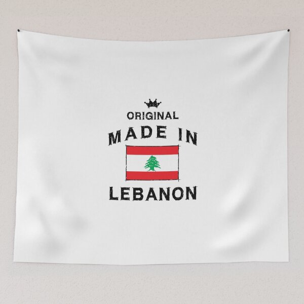Aperçu de l'œuvre Drapeau libanais drapeau drapeau créée et vendue par GeogDesigns.