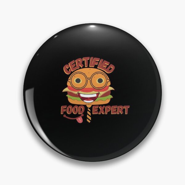 Artikelvorschau, Certified Food Expert - Lustiger Burger entworfen und verkauft von MyTrendStore.