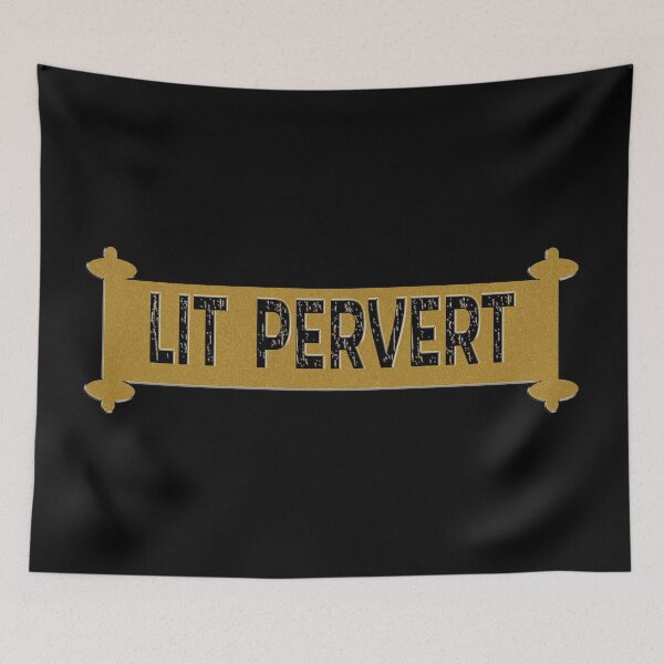 Item preview, Lit Pervert Funny English Teacher Design designed and sold by AllLeftSides42.