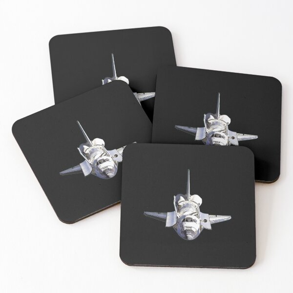 Item preview, Space Shuttle Open Cartoon Black designed and sold by Auto-Prints.