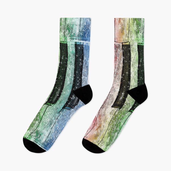 Item preview, Piano Music Pattern Texture Vintage Rainbow Musical Artist designed and sold by Jolly-Yosei.