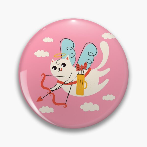 Item preview, Kawaii Cat Cupid designed and sold by Piztees.