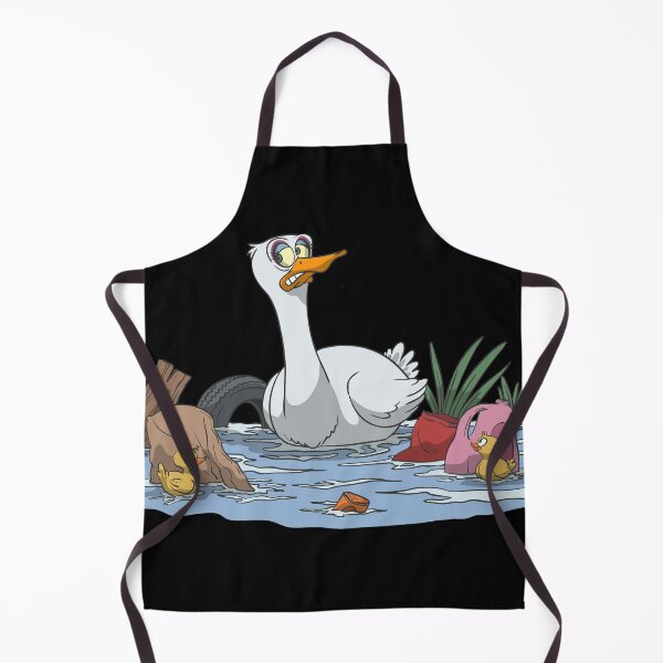Item preview, Duck with children in filthy water designed and sold by Monkey Ful.
