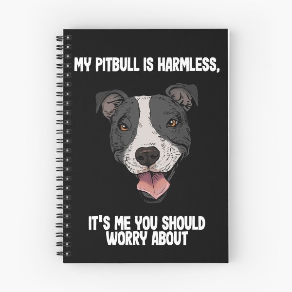 Item preview, My pitbull is harmless - grey blue pitbull designed and sold by Petcetera.