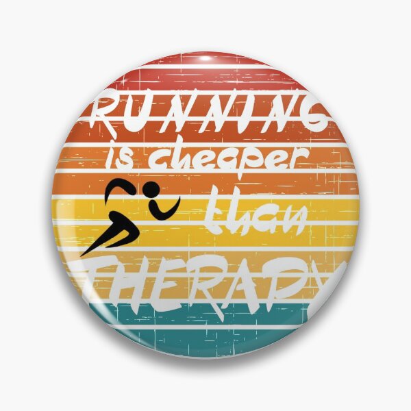 Item preview, Running Is Cheaper Than Therapy designed and sold by Gina-Driada.