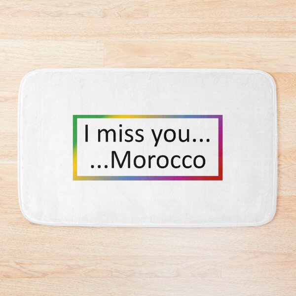 Item preview, I miss you ... Morocco designed and sold by SmileMiau.