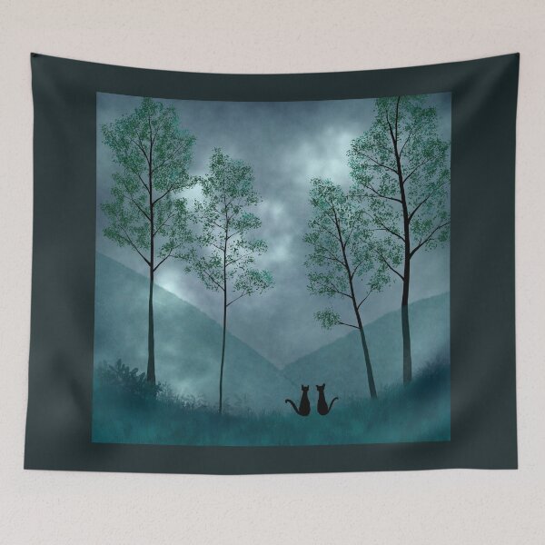 Item preview, Stormy day in the mountains  designed and sold by Kcinnik.