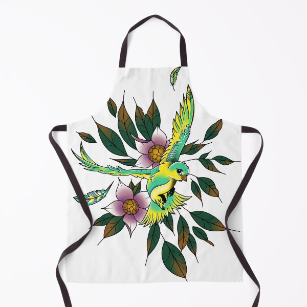 Item preview, Canary in flight designed and sold by Tattoos By Rylan.