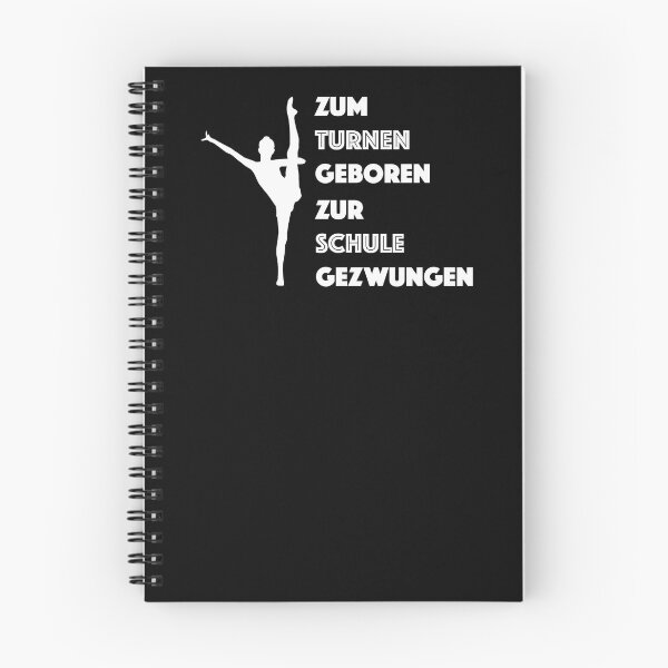 Item preview, Born for gymnastics gymnast gymnast sport motif gift designed and sold by PlatonisDesign.