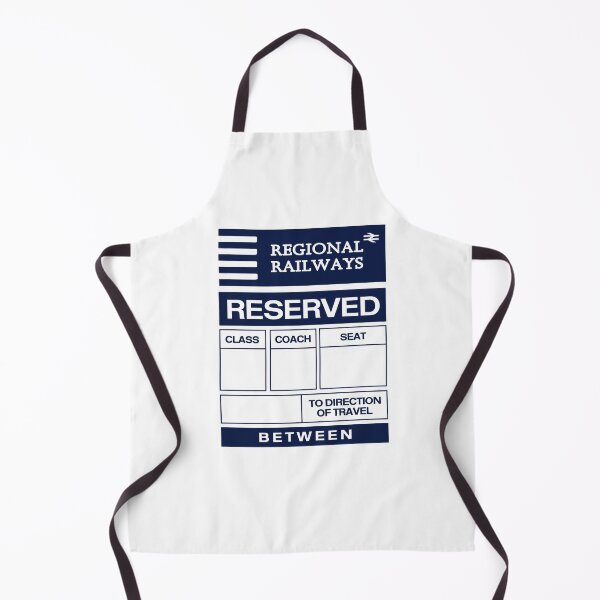 Item preview, British Rail (Regional Railways) Reservation Label designed and sold by CherryCassette.