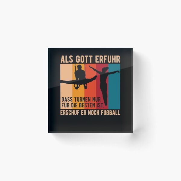 Item preview, When god learned gymnastics gymnast gymnast sport gift designed and sold by PlatonisDesign.