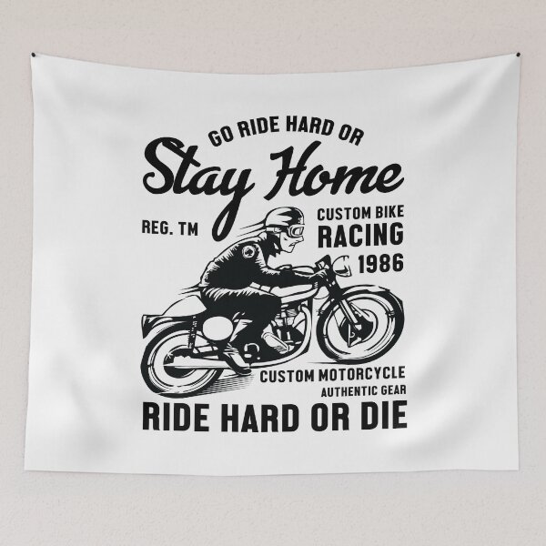 Item preview, go ride hard or stay home designed and sold by JaMatt1983.