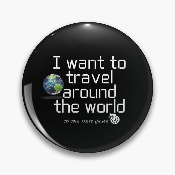 Item preview,  Want to travel around the world shirt. designed and sold by T-ShopDesign.