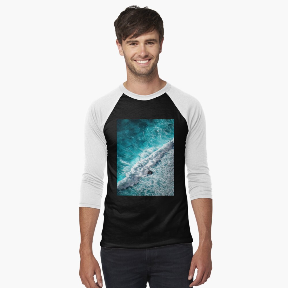Item preview, Baseball ¾ Sleeve T-Shirt designed and sold by JeanJohnJohn.