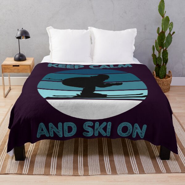Item preview, Keep calm and ski on designed and sold by SidTastic .