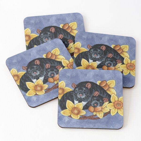 Item preview, Rats and Daffodils designed and sold by WolfySilver.