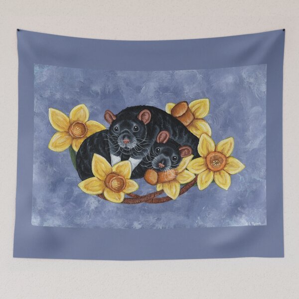 Item preview, Rats and Daffodils designed and sold by WolfySilver.