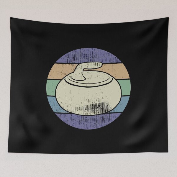 Item preview, Curling sport motif designed and sold by PlatonisDesign.