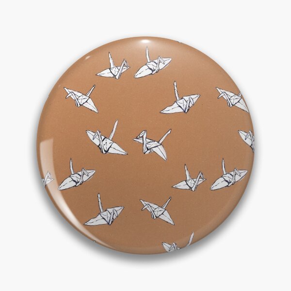 Item preview, Brown crane pattern designed and sold by KarolinaSt.