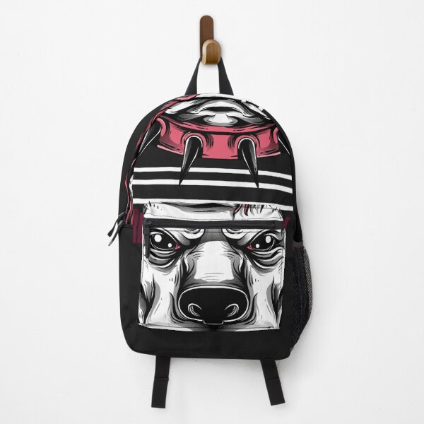 Item preview, Not Today White PitBull Rockin Red Hair designed and sold by Shanna Dugan.