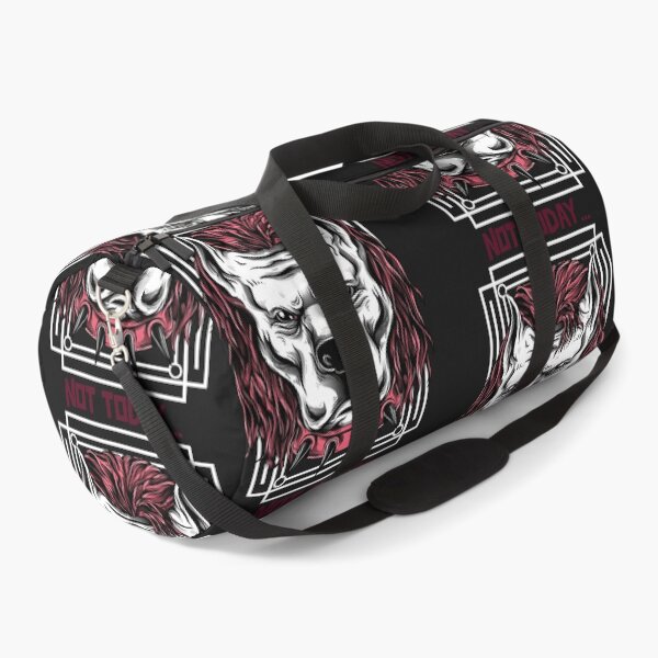Item preview, Not Today White PitBull Rockin Red Hair   designed and sold by Shanna  Dugan.