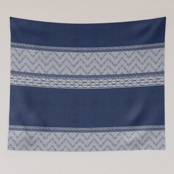 Item preview, Dutch Wax Border Print in Indigo designed and sold by House of Haha.