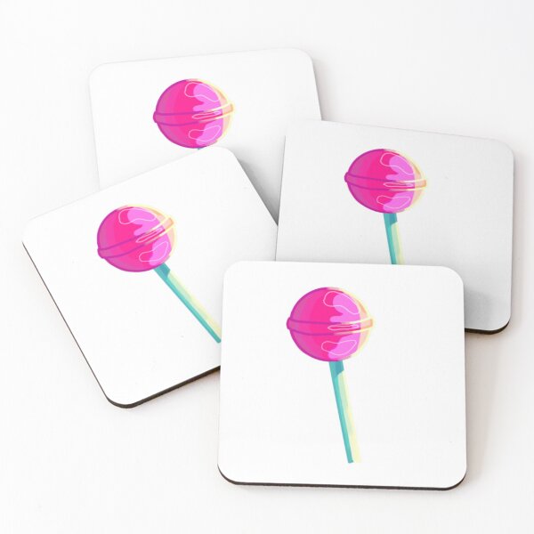 Aperçu de l'œuvre Sticker sucette rose créée et vendue par QuirkyStudio.